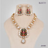 JS701M Premium Polki handcrafted stone Necklace
