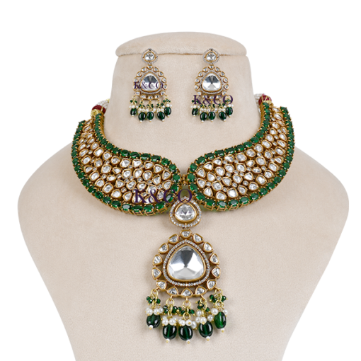 Tiara Ethnic designer necklace set - Image 4