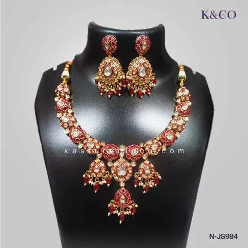 Best Majestic Meenakari Necklace Essendon Melbourne