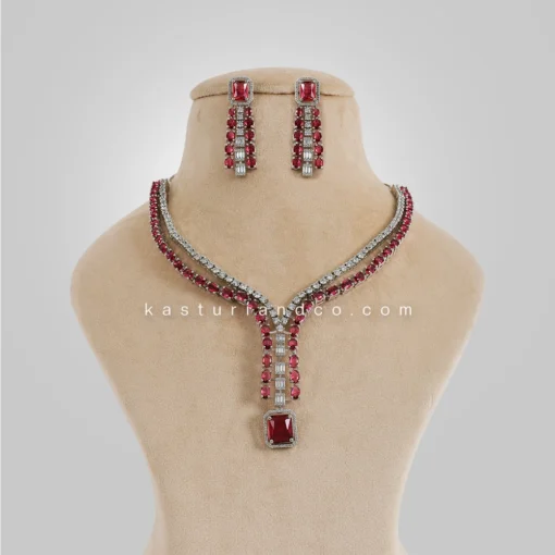 Trending Layered Necklace with CZ