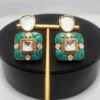 Trendy Earrings With Stones