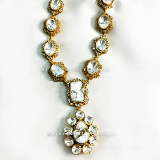 Buy Moissanite Stone Necklace