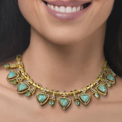 Polki & Stone Necklace