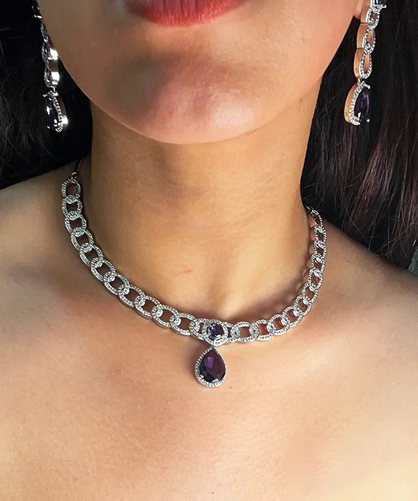 Cubic Zirconia Necklace