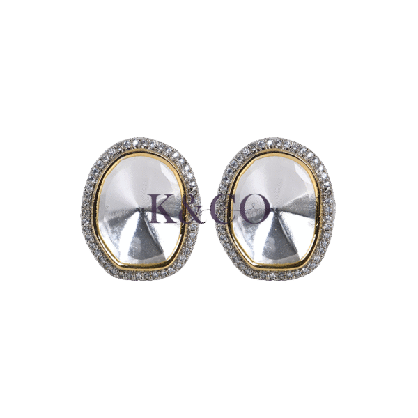 Large Kundan Studs - Image 3