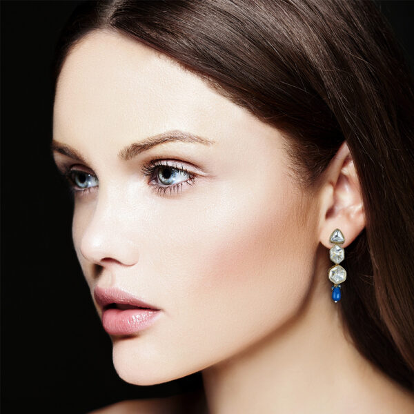 Indo Western long Earrings - Image 2