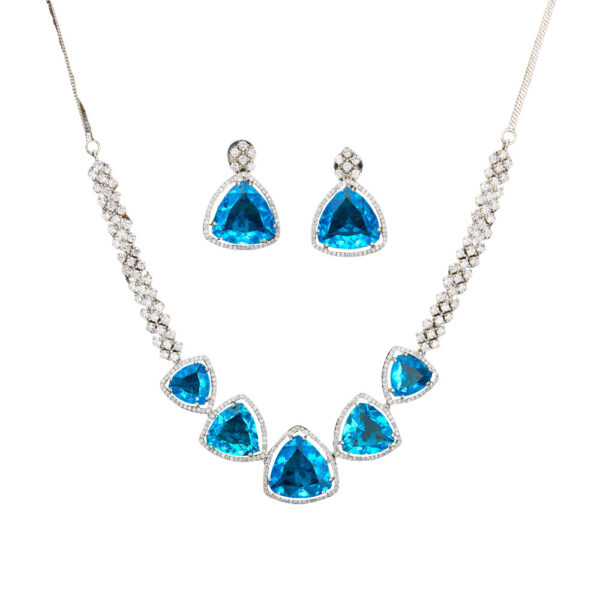 Tina Premium Crystals Necklace - Image 2