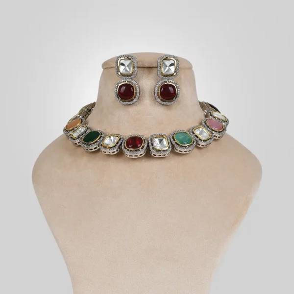 Ria Ethnic Handmade Choker, Multi