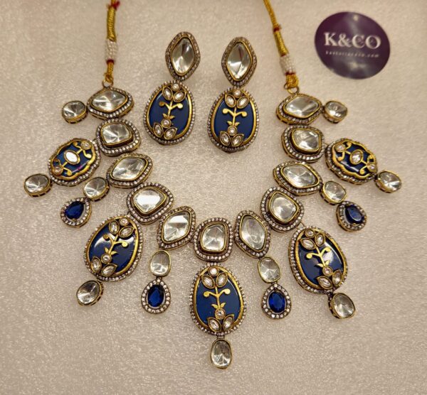 Amrapali Inspired Indian Jewelry Necklace - Image 4