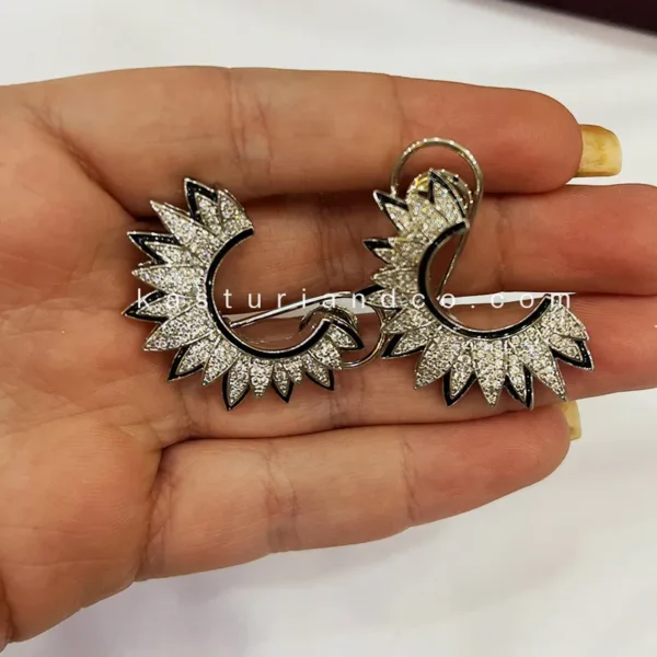 Half Moon Earrings - Image 2