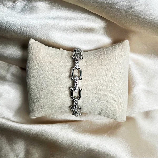 Golden hour Link Bangle - Image 2