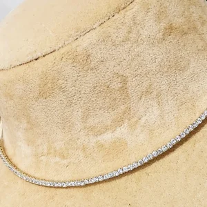 Alternative view of Dual Tone Tennis Choker