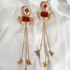 Kashmir Long Jhumkis, Ruby