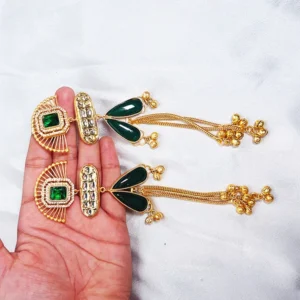 Alternative view of Kashmir Style Statement Earrings