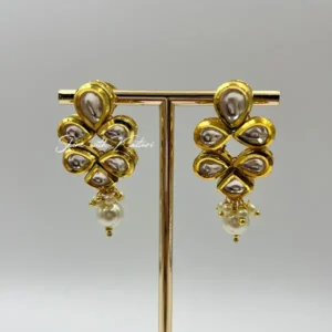 Buy Pearl Radiance Bridal Choker Earrings