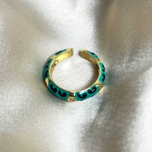 Toxic Teal Ring