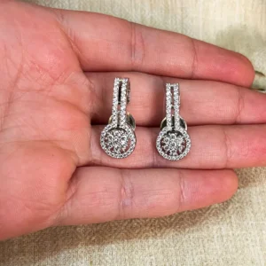 Party Dress Earrings in CZ