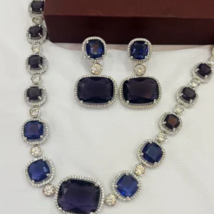 CZ necklace for party dress