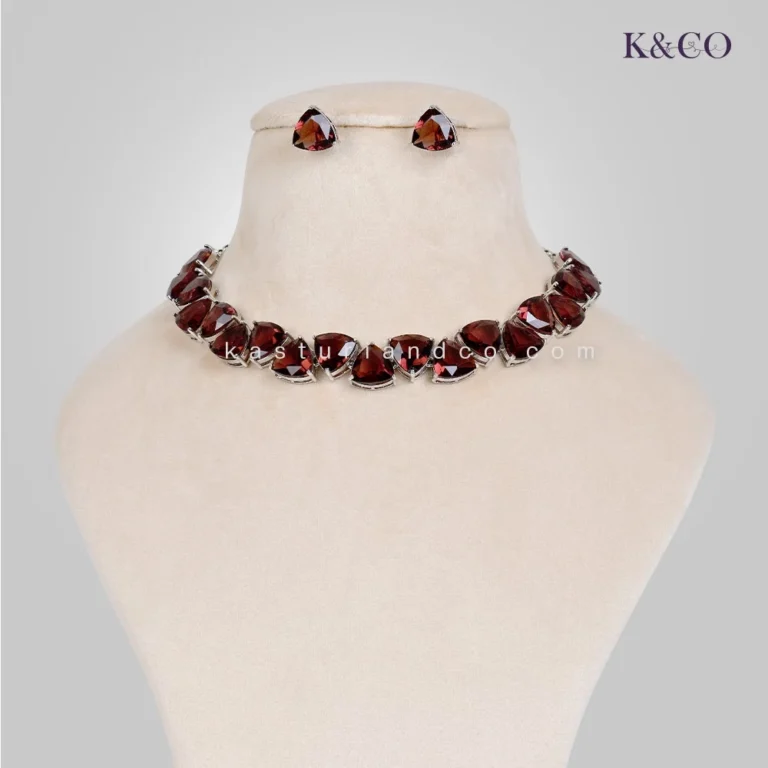 Minimalist Choker with Stones