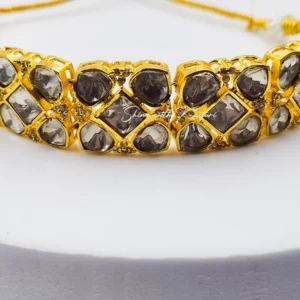 Alternative view of Embellished Kundan Choker
