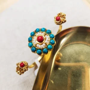 Shri Ethnic Double Finger Rings