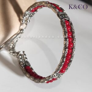 Alternative view of Stylish German Silver bracelet