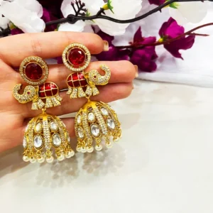 Indian Long Jhumka Earrings Online