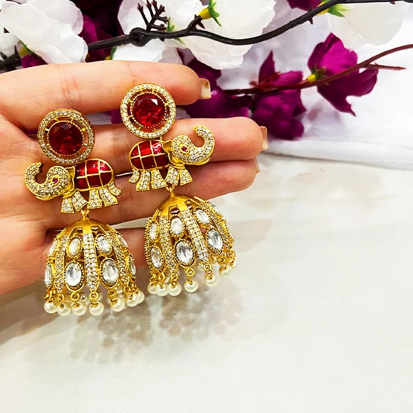 Indian Long Jhumka Earrings Online