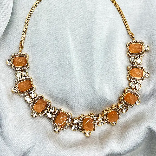 Shop Amber Crystal Statement Necklace