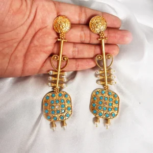 Shop Antique Gold Ethnic Earrings
