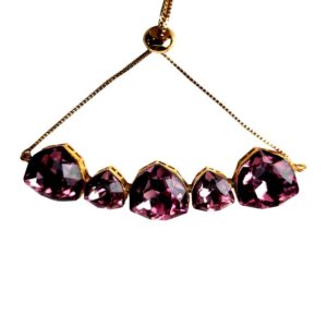 Austrian Crystal Bracelet Wine