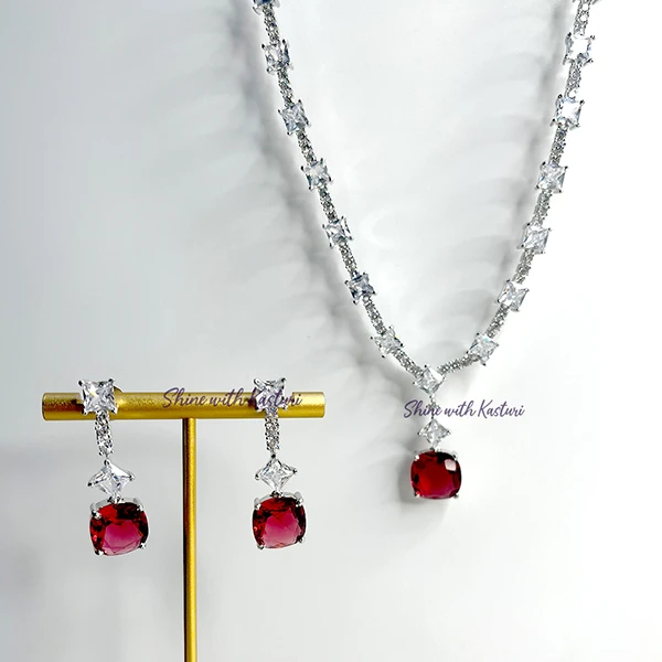 Shop CZ Necklace Set