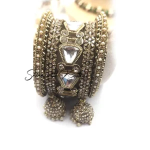 Kundan Stone Indian Bangles, Karwa Chauth jewellery Australia, Indian Bangles, Karwa Chauth Bangles, Traditional Bangles for Karwa Chauth