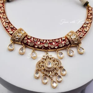 Shop Meenakari Hasli