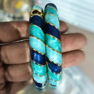 Striped Enamel Bangle, Enamel Bangles online