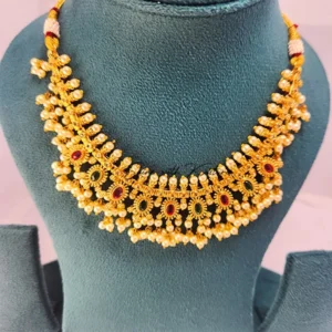 Meera Antique finish Ethnic Necklace Set