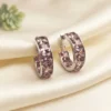Buy Crystal Hoop Earrings