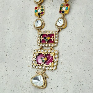 Sabyasachi Inspired Long Pendant Necklace