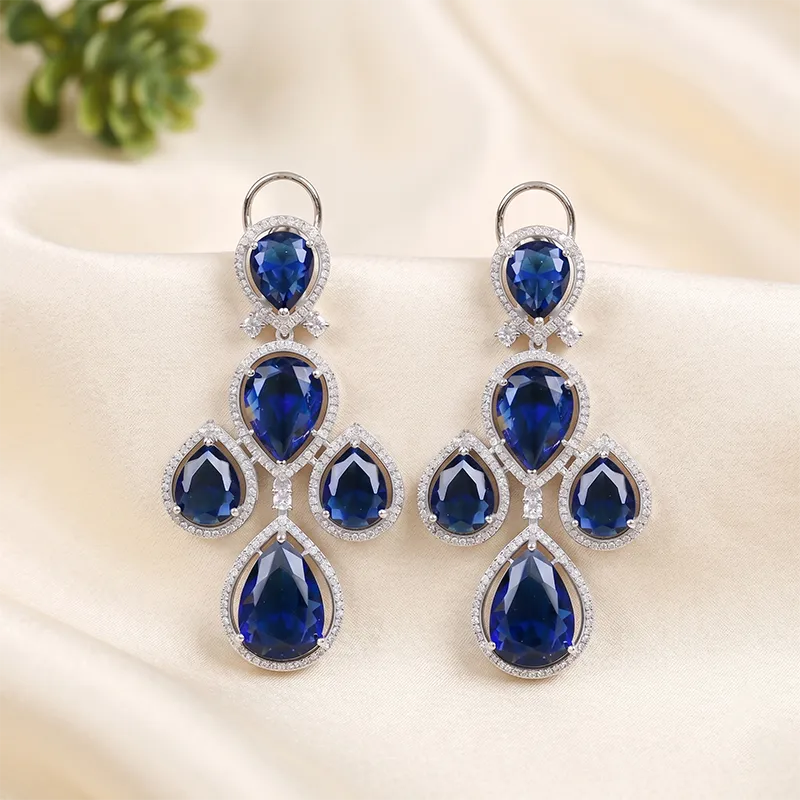 CZ Stone Fashion Earrings