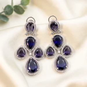 CZ Stone Fashion Earrings