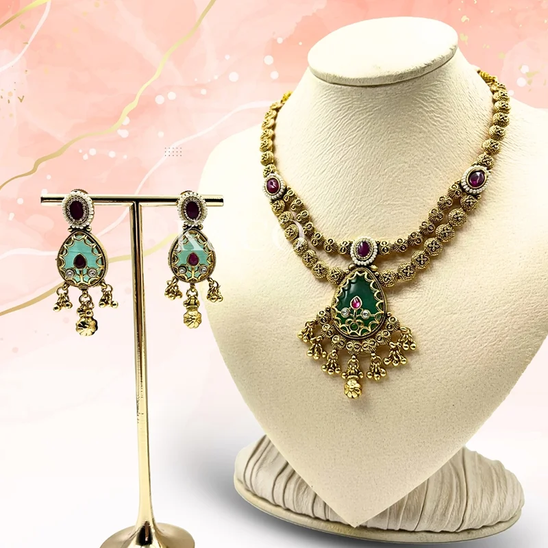 Grace Double-Layered Heritage Necklace Set