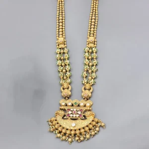 Gold look Long Necklace