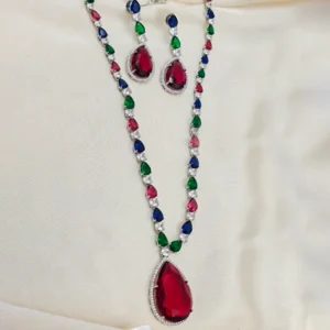 Multicolour Stone Necklace