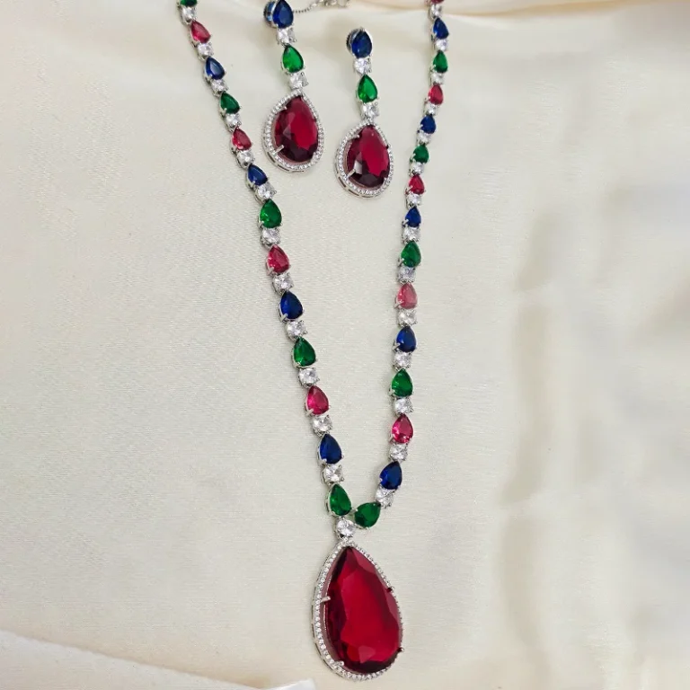 Multicolour Stone Necklace