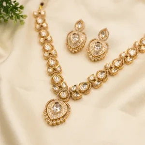 Teardrop Bridal Necklace Set