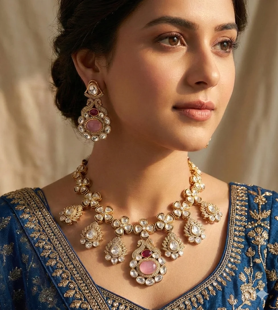 Premium Indian Bridal Necklace Set