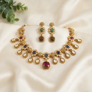 Sabyasachi Inspired Polki Stone Choker