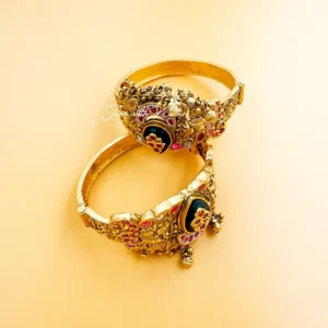 Shop Antique Enamel Ghungroo Kada Online