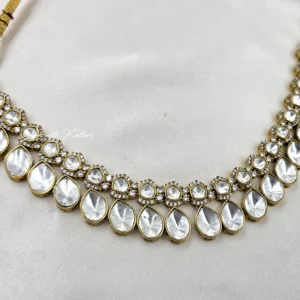 Alternative view of Double Layer Kundan Statement Choker