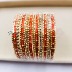 Traditional Indian Glitter Bangles